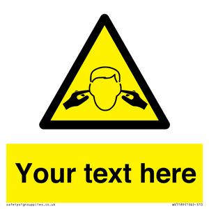 Custom Noise Hazard Sign